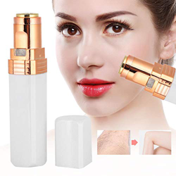 Depilación facial para mujeres, depiladora indolora, depiladora facial, depiladora para labios, bikini y recortadora de pelo de cuerpo completo para m en oferta
