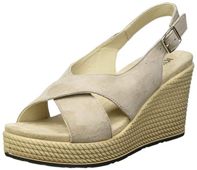 IGI&CO DTG 71691, Sandalias con cua Mujer, marrón, 39 EU