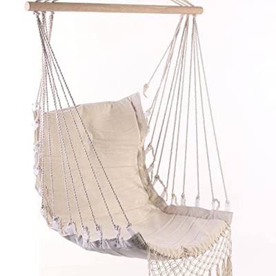 YooSz Viaje Ultraligero Camping Hamgock Style Deluxe Hammock Al Aire Libre Interior Dormitorio Dormitorio Dormitorio Silla Colgante For Niños Sillón D