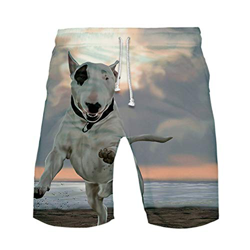 Meiju Pantalones de Playa Talla Grande 3D, Bañadores de Deporte para Hombre de Estampados Verano Entrenamiento Cortos de Surf Natación Pantalón (6XL,P precio