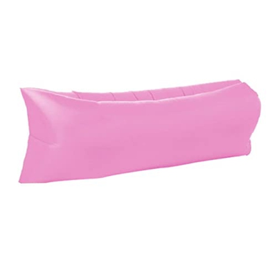 Yoyakie Tumbona de Aire Inflable Saco de Dormir Silla de Aire antifugas Sofá portátil para Acampar Rosa, Sofá de Acampada