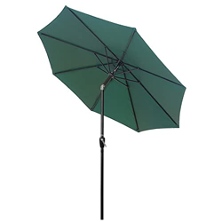 LIGUOYI Sombrilla Jardín Sombrilla Terraza Exterior con Manivela Ø270 Cm Sombrilla Parasol con Mecanismo De Inclinación Proteccion UV Sombrilla Sin Ba en oferta