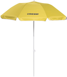 Cressi XVA810110 - Sombrilla Parasol Playa/Terraza/Jardín/Tiempo Libre, con Bolsa, color Amarillo precio