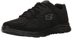 Skechers Satisfaction 58350-bbk, Zapatillas Hombre, Negro (Black 58350/Bbk), 42 EU precio