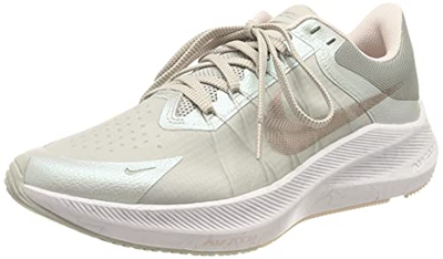 Nike Winflo 8 Premium, Zapatillas para Correr Mujer, Grey Fog Barely Rose Pale Coral, 38.5 EU