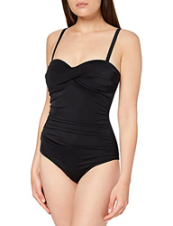 Marca Amazon - IRIS & LILLY, Bañador Moldeador Mujer, Negro (Nero), S, Label: S precio