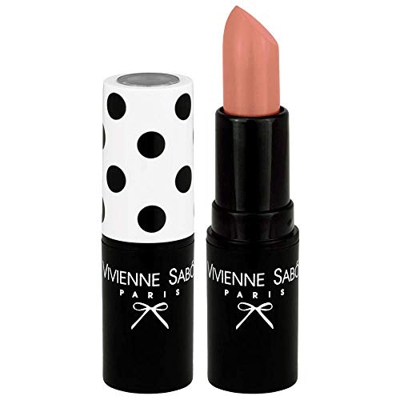 VIVIENNE SABÓ | Barra de Labios Pink Neutral Merci 02 | Pintalabios Permanente Hidratante Textura Suave y Cremosa | Larga Duración | Cruelty Free | He
