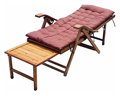 WQQLQX Silla de Oficina Silla de Escritorio Silla Plegable Silla de Cubierta de Madera de bambú Ajustable con Silla de Cubierta de Madera con Pisos y 
