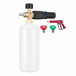 Lavadora a presión para mangueras, Lavadora de Alta presión con Espuma, con cañón de Espuma/2 boquillas para Lavadora a presión/Equipado con M22-14 mm precio