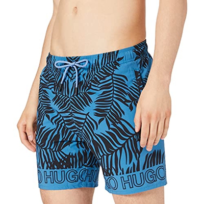 Hugo Boss Soma Baador para Hombre, Bright Blue438, M