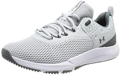 Under Armour Charged Focus Zapatillas de Entrenamiento, Hombre, Gris (Halo Gray/White/Pitch Gray - 100), 42 EU