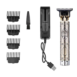 conpoir Cortadora de Pelo Profesional T9, cortadora de Peinado para Hombres, Herramienta de Tallado, máquina de Corte de Pelo eléctrica con Base Recar características