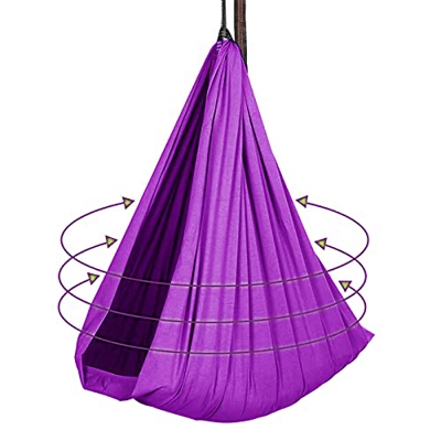 GUOYUN Swing Sensory For Kids -Can Se Puede Utilizar como Swing De Terapia, Ideal For El Autismo, Adha, SPD - Sensory Hammock - Sensor Swing Indoor Ha