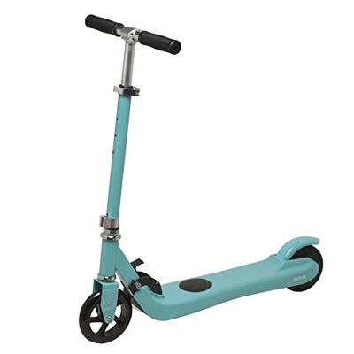 Patinete Eléctrico Infantil  Denver SCK-5310BLUE. Motor de 100W. Batería Recargable de 2000 mAh. Plegable. Velocidad hasta 12 km/h. Recorrido de hasta