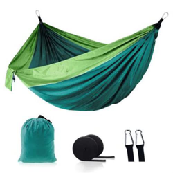 YSSDZYYMXD Paño De Paracaídas De Doble Hamaca De Doble Hamaca Al Aire Libre 2 Persona Hamaca Adulto Mochila Exterior Viaje De Supervivencia De Viaje,1 características