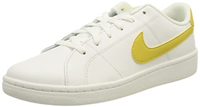 Nike Court Royale 2, Zapatos de Tenis Mujer, White Saturn Gold, 39 EU