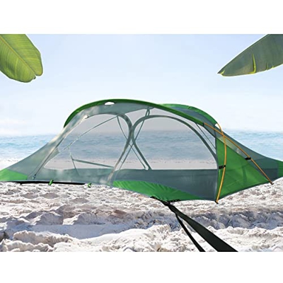 UJJGHJ Hamacas, Tienda de Campaña, Hamacas para Árboles, Hamaca de 3 Puntos, Hamacas Aéreas Gigantes Revolucionarias para Acampar, Hamacas Portátiles 