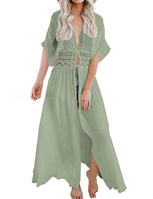 FANCYINN Camisolas y Pareos para Mujer Vestido de Bikini Ropa de Baño Playa Traje de Baño Vestido