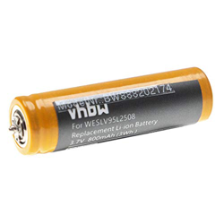 vhbw Batería recargable compatible con Panasonic ES-LV65, ES-LV81, ES-LV9, ES-LV95, ES-RF31 afeitadora, cortadora de pelo (800 mAh, 3,7 V, Li-Ion) precio