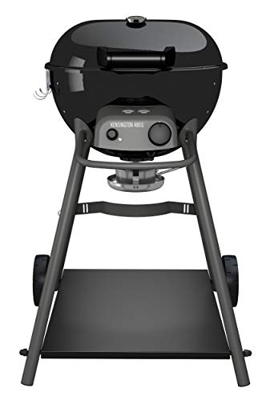 OUTDOORCHEF KENSINGTON 480 G Parrilla Gas Tetera Negro - Barbacoa (Parrilla, Gas, Tetera, Negro, Alrededor, Tapa con bisagra)