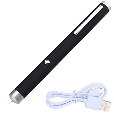 Mini linterna pluma USB linterna recargable pluma presentación PPT material de oficina
