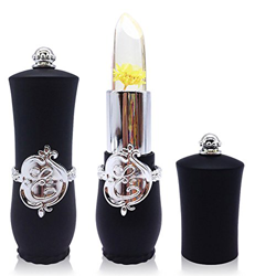 Lápiz Labial Nutritivo Flor Brillante Jalea De Cristal Lápiz Labial Mágico Cambio De Temperatura Color Labio De Larga Duración características