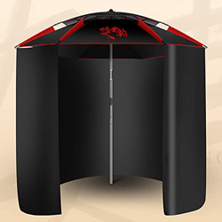 LKP Paraguas De Pesca Grande Sombrilla De Playa Proteccion UV Antiviento Sombrilla De Exterior Plegable para Jardín Pesca Balcón (2m/2.2m/2.4m/2.6m) características