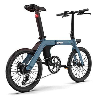 D11 Bicicleta Plegable para Adultos, Bicicleta Recargable con batería extraíble para vehículos de Ciclismo de montaña al Aire Libre, 36V Velocidad máx