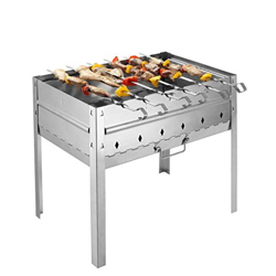 Barbecue Grill Parrilla portátil de casa Barbacoa Grande Plegable del Estante de Carbono de carbón al Aire Libre Parrilla de la Barbacoa Durante más d precio