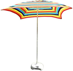 JRZTC Sombrillas de jardín al Aire Libre Sombrillas de 6.6 pies / 2 m Sombrilla de Patio Cuadrada, Sombrilla de Mesa de jardín para Patio al Aire Libr características