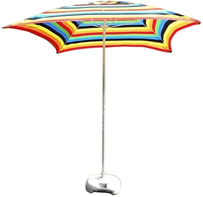 JRZTC Sombrillas de jardín al Aire Libre Sombrillas de 6.6 pies / 2 m Sombrilla de Patio Cuadrada, Sombrilla de Mesa de jardín para Patio al Aire Libr