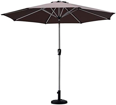 JRZTC Sombrillas de jardín al Aire Libre Sombrillas de 9 pies / 270 cm Sombrilla de Mesa de Patio de jardín con inclinación y manivela, Patio al Aire 