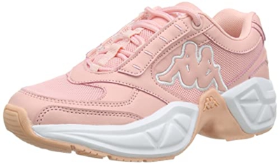Kappa SUNEE Women, Zapatillas para Correr de Carretera Unisex Adulto, 2110 Rosé White, 37 EU