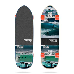 Long Island Swell 34"x9.85"x17" Surfskate Skateboard, Adultos Unisex, Multicolor (Multicolor), 9,85" x 34.0 características