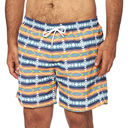 Urban Classics Badehose Inka Swim Shorts Baador para Hombre, Blanco, XXL en oferta