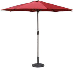 JRZTC Sombrillas de jardín al Aire Libre Sombrilla de Patio Sombrilla de Parasol al Aire Libre de 9 pies, Sombrilla de Mesa para jardín Piscina Cubier características