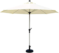 JRZTC Parasoles de jardín al Aire Libre Sombrillas 9 pies / 270 cm Paraguas de Mercado de Mesa de Patio con manivela, jardín al Aire Libre, Mercado de características