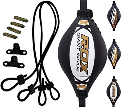 RDX Doble End Velocidad Bola MMA Peras Boxeo Pera Rapida Speed Bag Gimnasio Entrenamiento