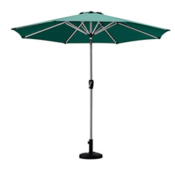 JRZTC Sombrillas de jardín al Aire Libre Sombrilla de jardín Verde de 9 pies / 2,7 m Sombrilla de Sol al Aire Libre para sombrillas de Patio/Playa/Pis en oferta