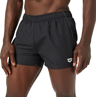 Arena X-Short Fundamentals Bañador, Hombre, Negro (Black/White), 2XL