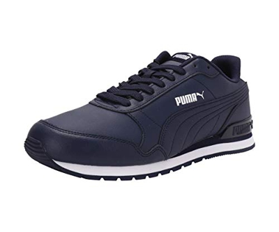 PUMA ST Runner v2 Full L, Zapatillas Bajas, para Unisex adulto, Azul (Peacoat-Puma White), 48.5 EU
