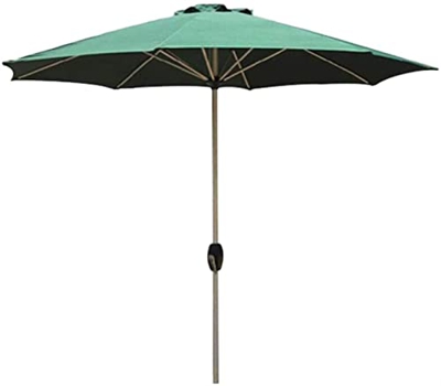 JRZTC Sombrillas de jardín al Aire Libre Sombrilla de jardín de Aluminio, con manivela Impermeable Resistente a los Rayos UV Plegable para Patio/Playa