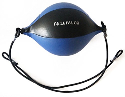 Profesional doble End Bola de velocidad de boxeo adulto boxeo pera velocidad bola bolsa Kick Striking bola, Azul