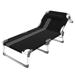 Skipping Sillón Lounge Sillón reclinable de Gravedad Cero, Silla Plegable Ajustable para el Almuerzo, Apto para Adultos, Soporte 8.5 kg en oferta