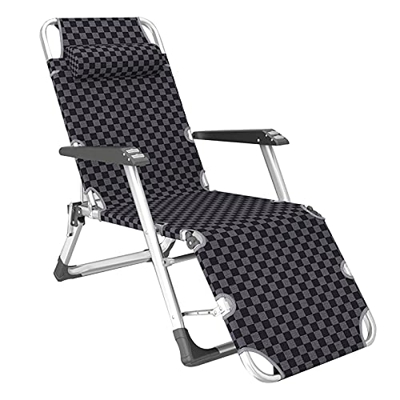 Skipping Sillón Lounge Reclinador De Gravedad Cero Interior, Silla Plegable De Descanso De Almuerzo De Oficina, con Reposabrazos De Masaje Y Reposacab
