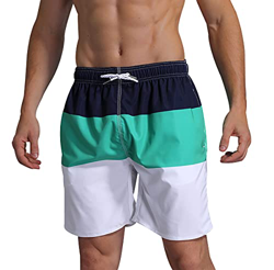 Bañador Natacion Hombre Rayas Flores Bañadores Hombre Secado Rapido Traje de Baño Hombre Bañador Surf Corto Deportivo Piscina Natación Playa Surfero H precio