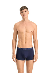PUMA Basic Pack de 2 Calzoncillos, Azul (Navy), L Hombre características