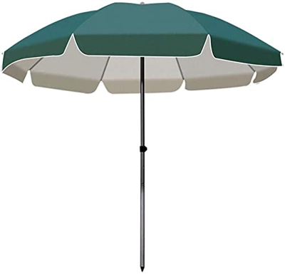 JRZTC Sombrillas de jardín al Aire Libre Sombrilla de Sol al Aire Libre Sombrilla de jardín Ajustable en Altura de 2 m Verano Playa Grande Patio Patio