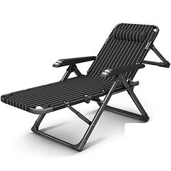 Skipping Sillón Lounge Sillón reclinable de Gravedad Cero, Silla Plegable de Oficina para el Almuerzo, con reposabrazos de Masaje y Posiciones de Camb características