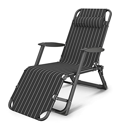 Skipping Sillón Lounge Reclinador De Gravedad Cero, Silla Plegable De Almuerzo para El Hogar, Silla Portátil De Una Sola Persona con Engranaje Ajustab